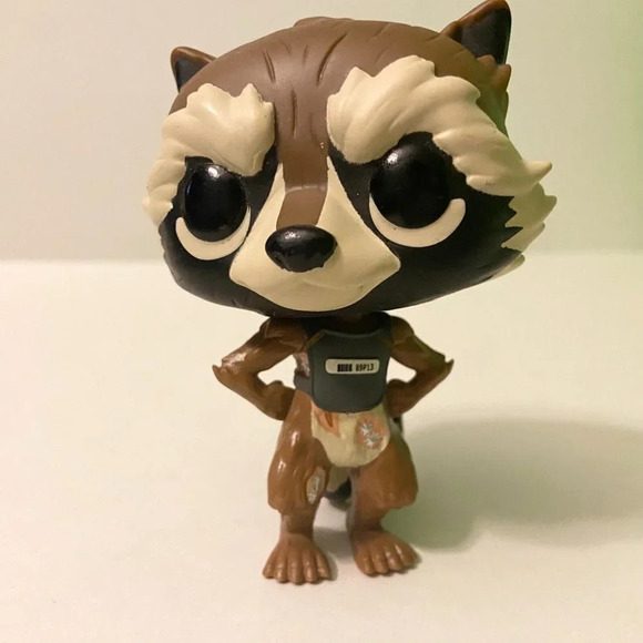 2017 Funko Guardians of  the Galaxy Rocket Raccoon Ravagers Bobble Head Loose - Picture 9 of 10